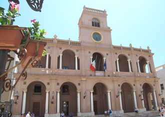 Prospetto di Palazzo VII Aprile