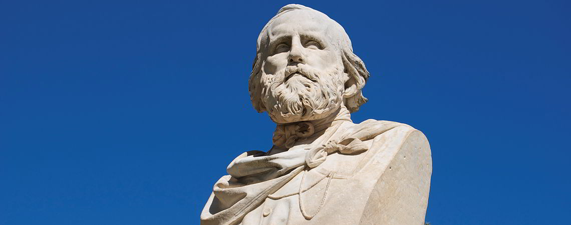Busto di Giuseppe Garibaldi