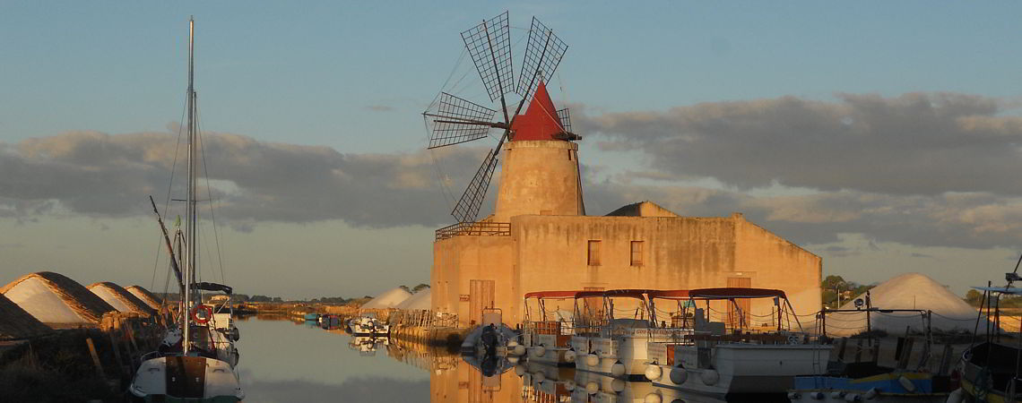 Tramonto sullo Stagnone